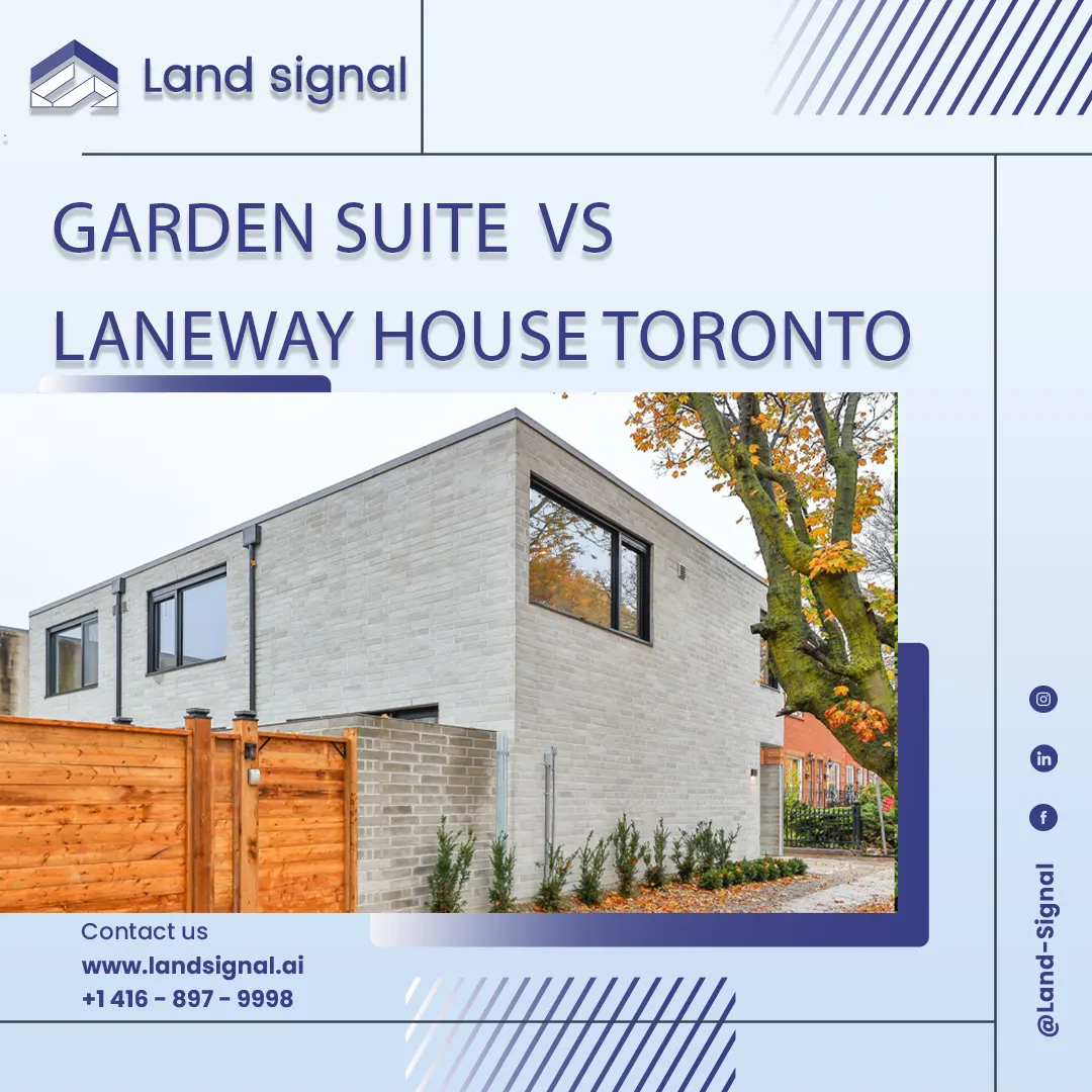 Garden Suite vs Laneway House Toronto